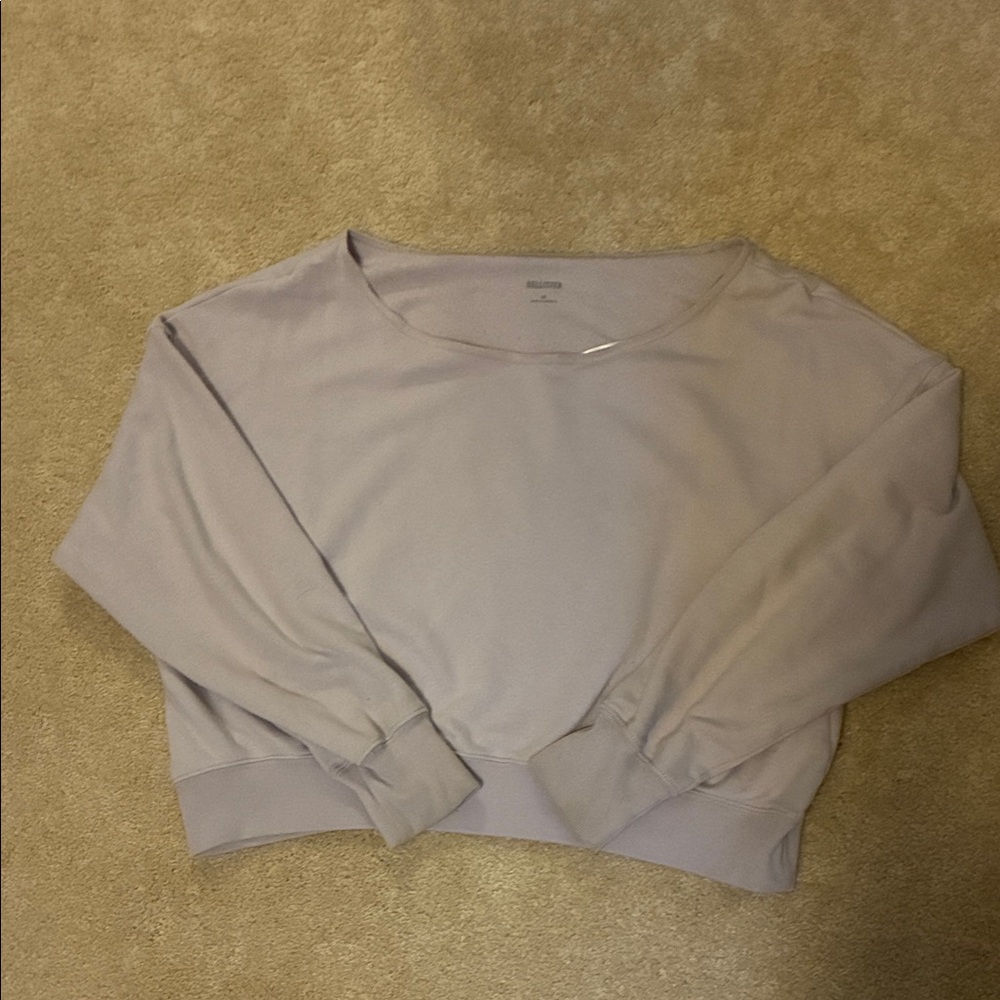 Hollister Light Purple Sweatshirt
